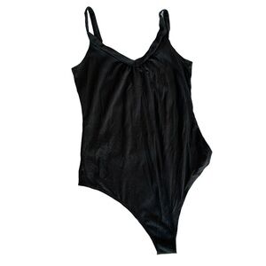 Charlotte Russe women's small black bodysuit